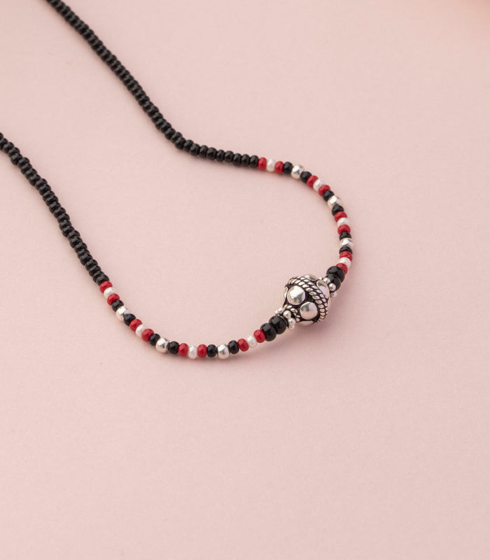 Silver Antique Mangalsutra