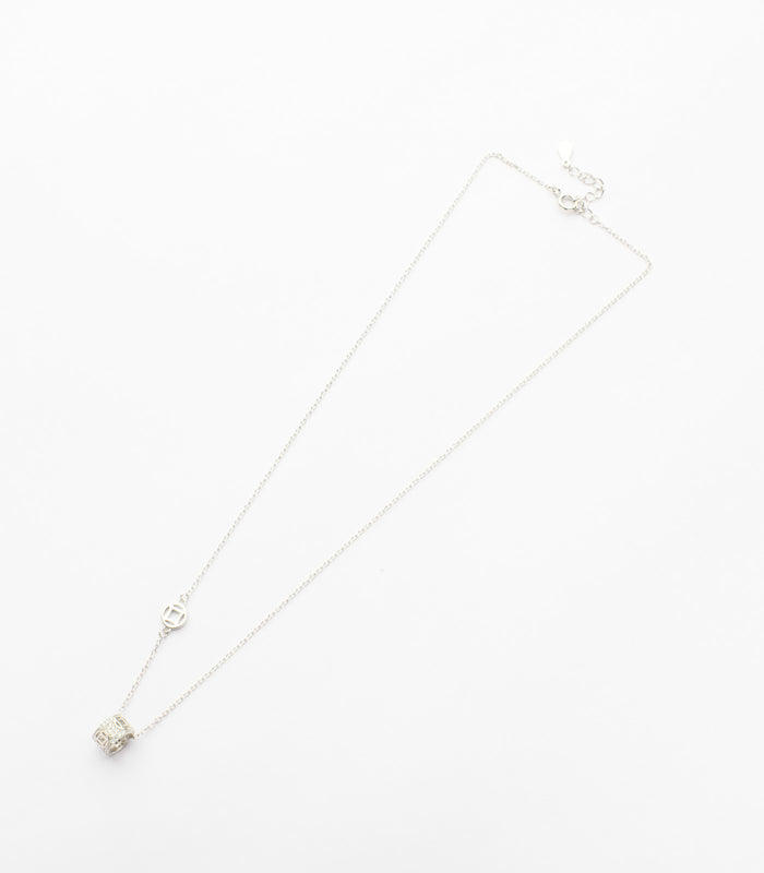 Ring Of Love Necklace (Silver)
