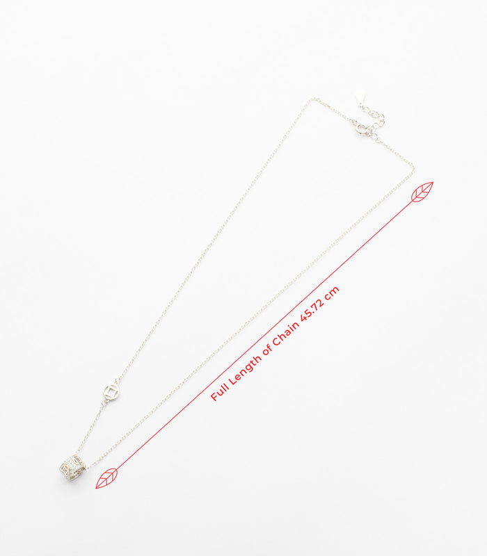Ring Of Love Necklace (Silver)