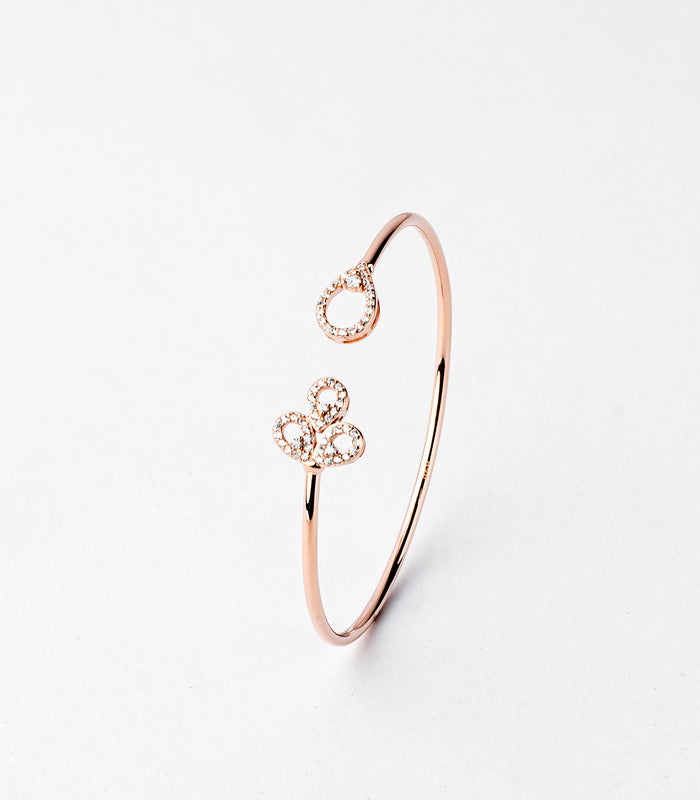 Rose Gold Elegant Bracelet (Silver)
