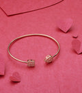 Rose Gold Elegant Stones Bracelet (Silver)