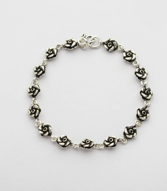 Rose Stream Bracelet (Silver)