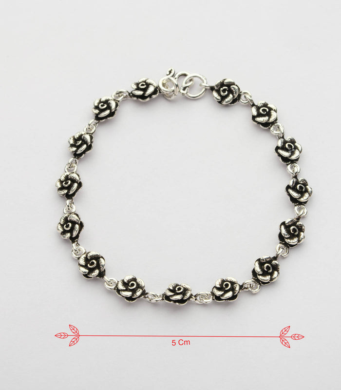 Rose Stream Bracelet (Silver)