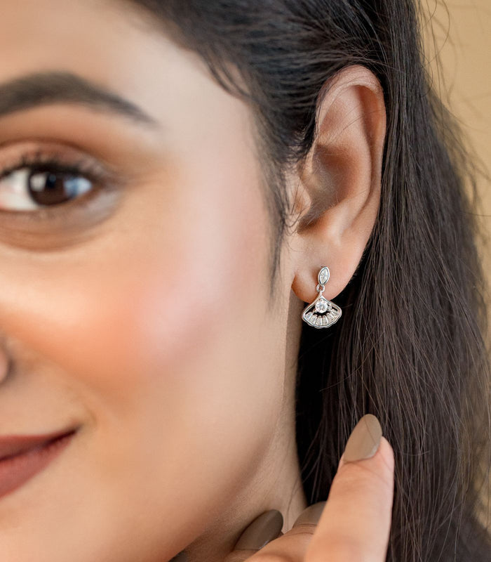 Seashell Shaped Tops (Silver)