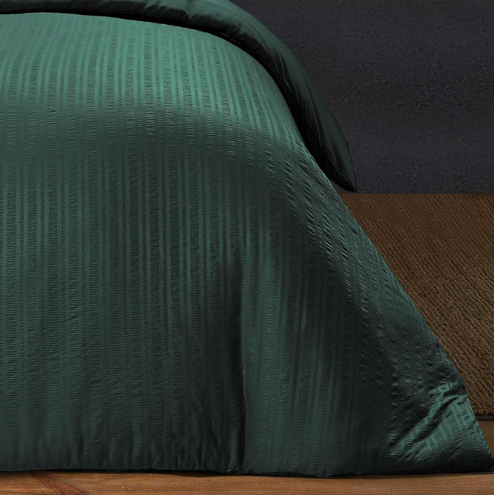 Seersucker Duvet Cover Set 3 Pcs