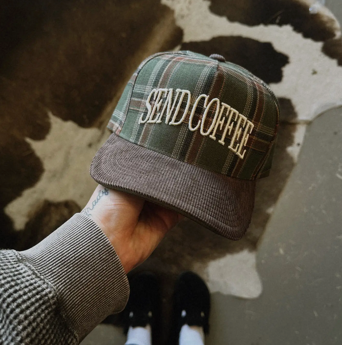 Send Coffee+ Plaid
