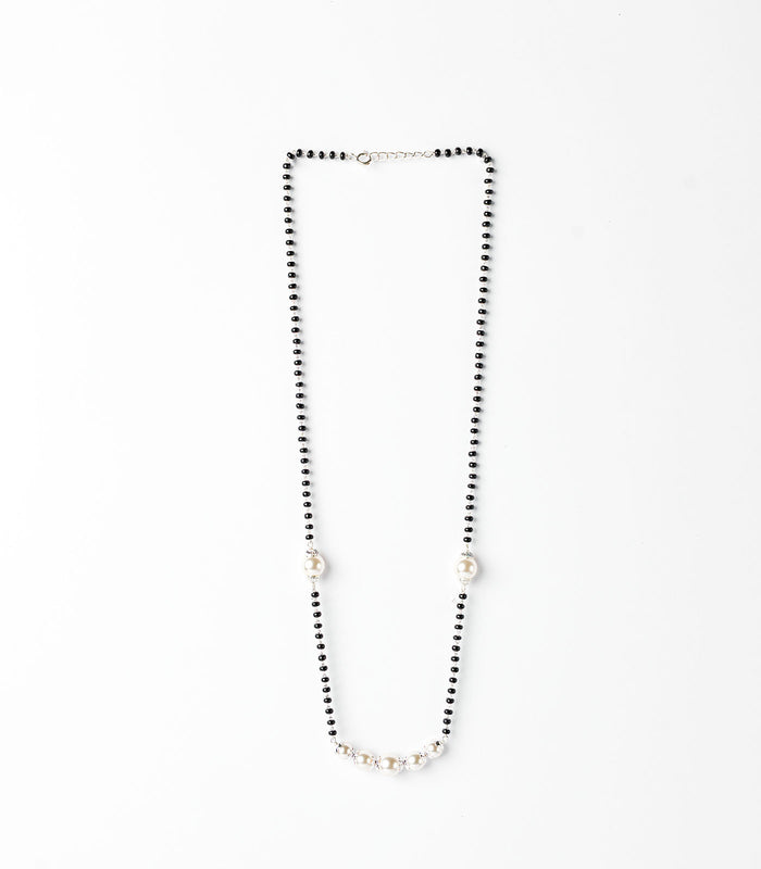 Seven Pearls Mangalsutra (Silver)