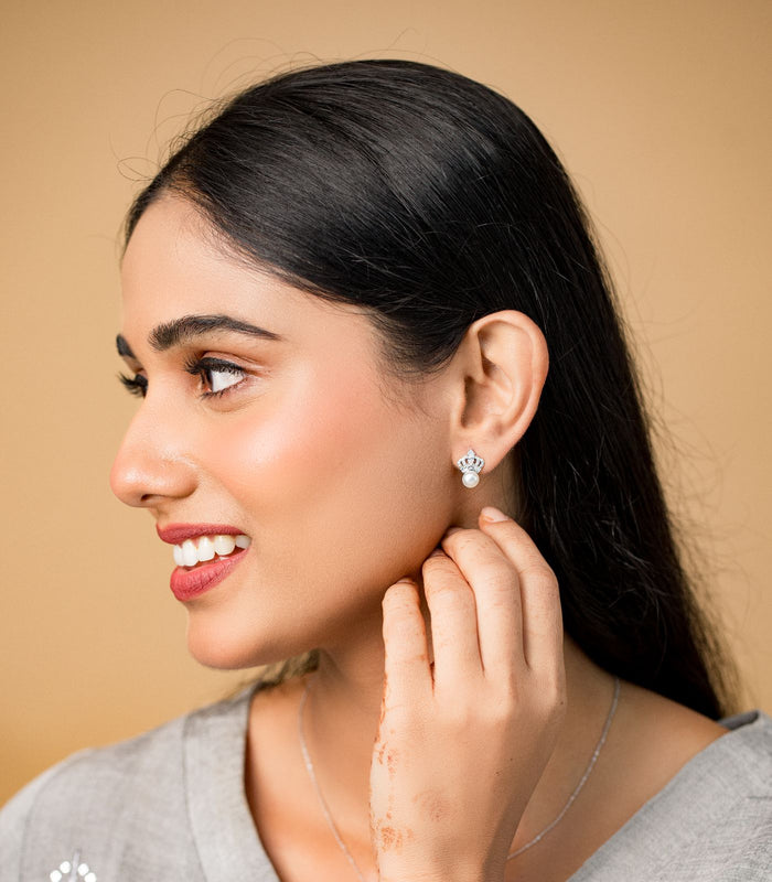 Shining Crown Tops (Silver)