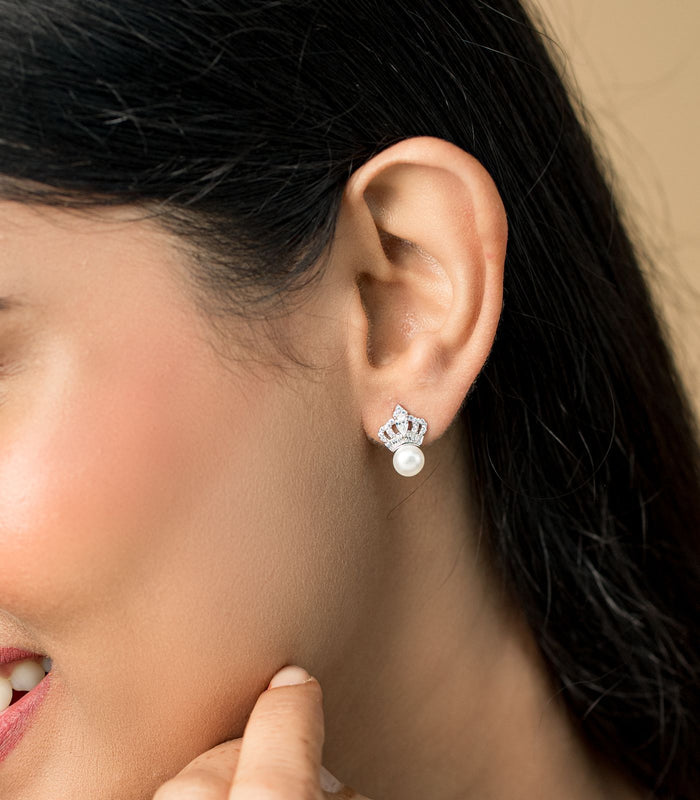 Shining Crown Tops (Silver)