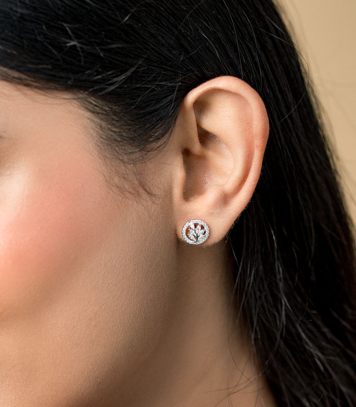Shining Leaf Core Tops (Silver)