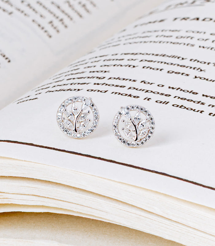 Shining Leaf Core Tops (Silver)