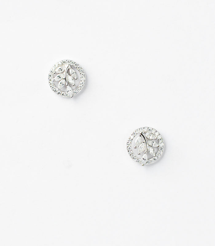 Shining Leaf Core Tops (Silver)