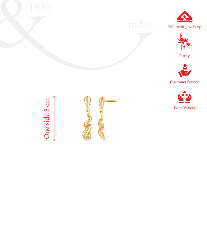 Shining Spirals Gold Tops