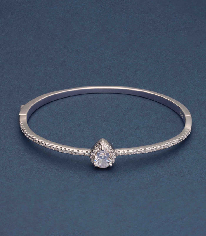 Shiny Drop Bracelet (Silver)
