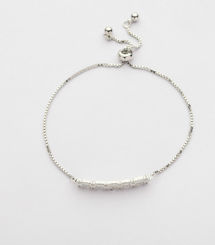 Shiny Plaza Bracelet (Silver)