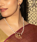 Silver Single Moti Mala Tanmani SET