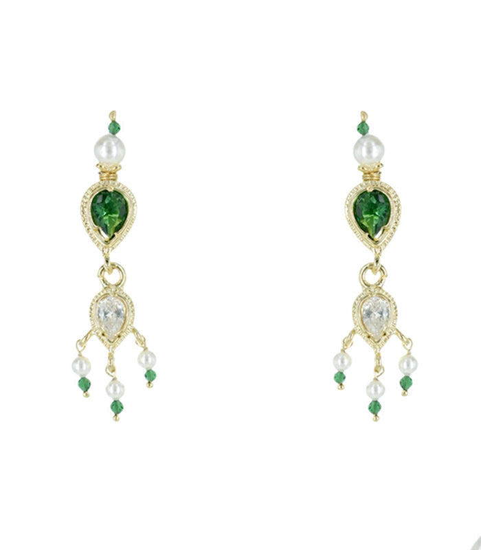 Silver Single Moti Mala Tanmani SET