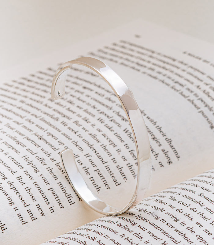 Simple Kada Bracelet (Silver)