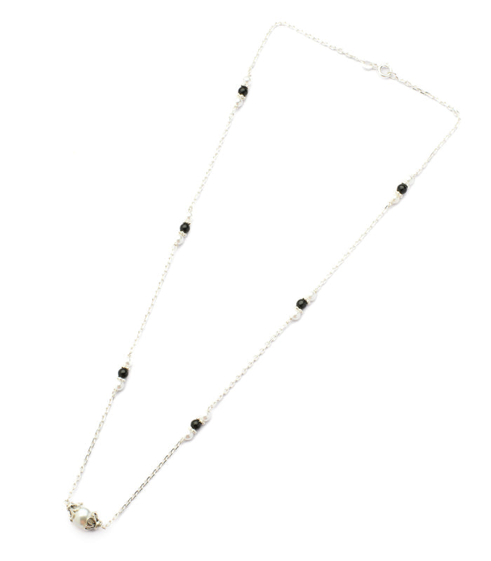 Single Chained Pearl Mangalsutra (Silver)