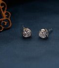 Solitaire Heart Tops (Silver)