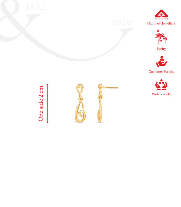 Spiral Grace Gold Tops