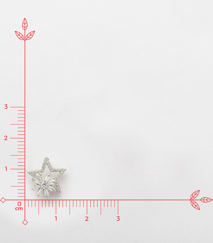 Starry Night Flora Tops (Silver)