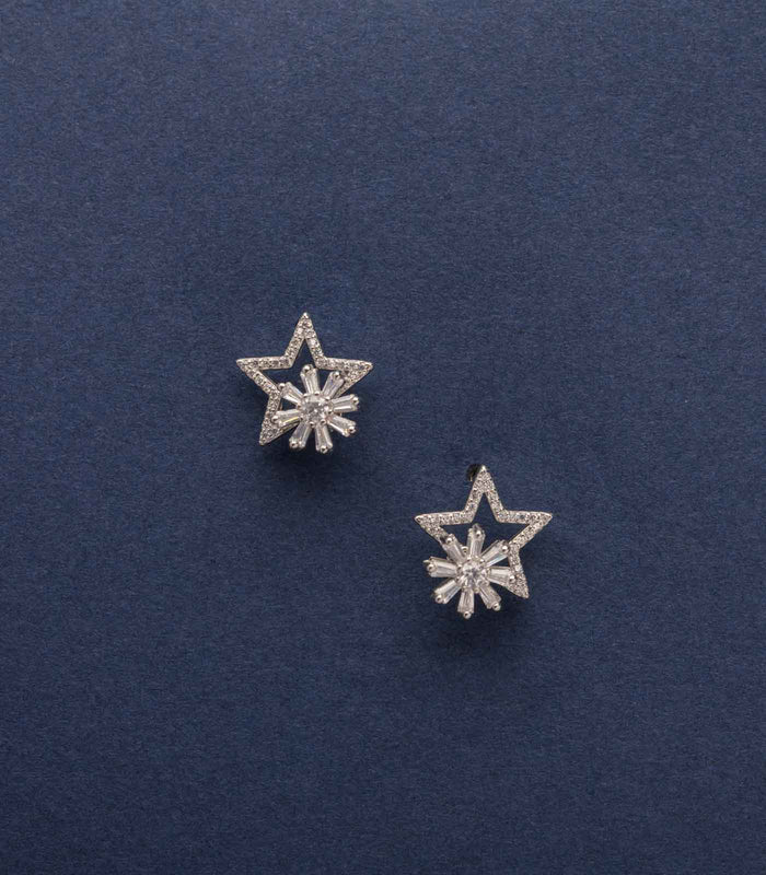 Starry Night Flora Tops (Silver)