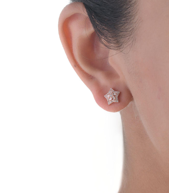 Starry Night Stud Tops (Silver)