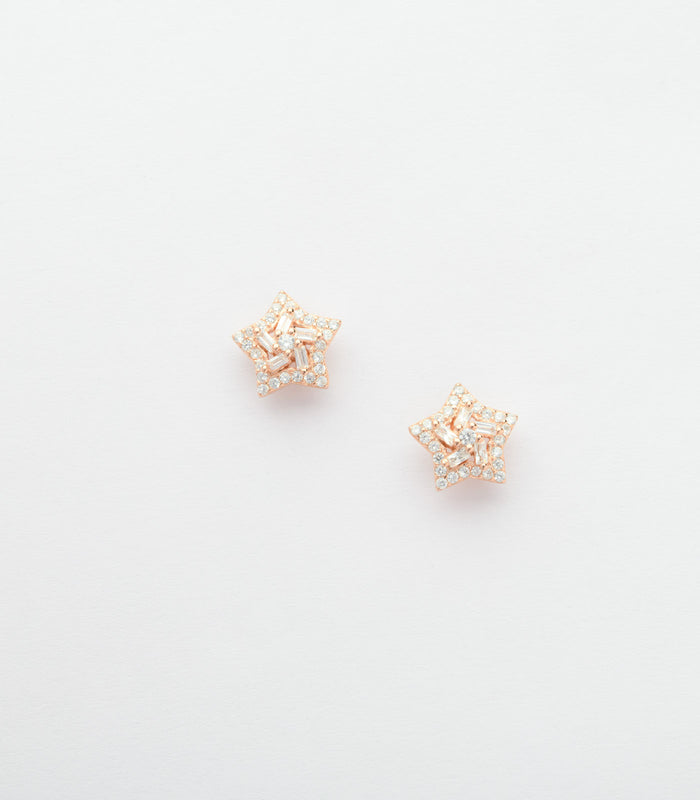 Starry Night Stud Tops (Silver)