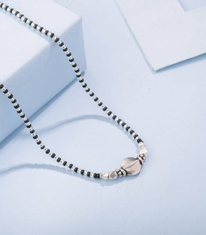 Silver Antique Mangalsutra