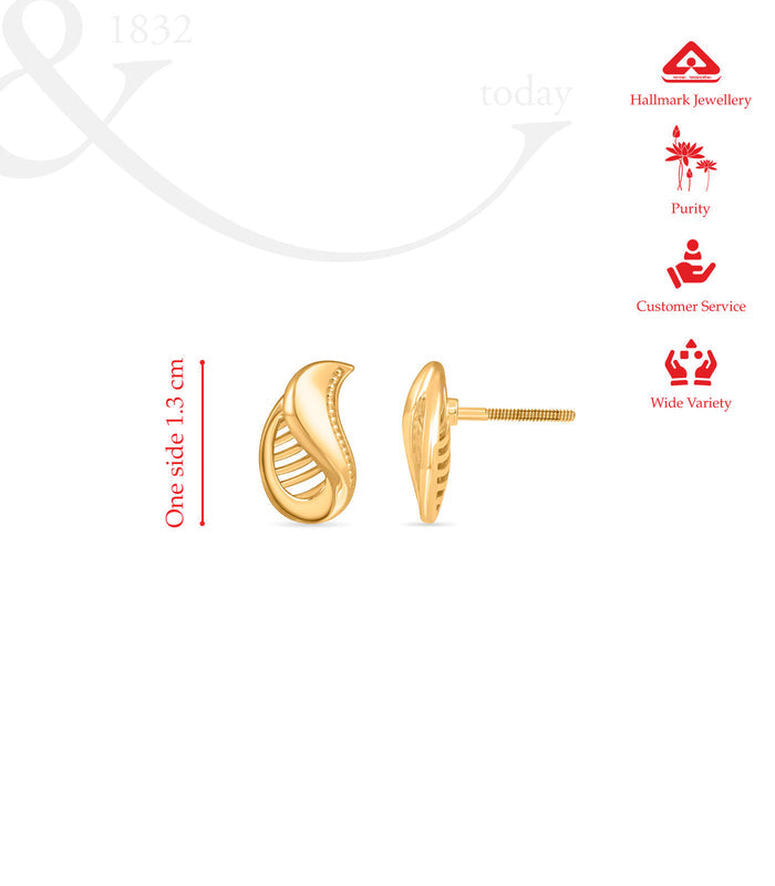 Textured Drops Gold Tops