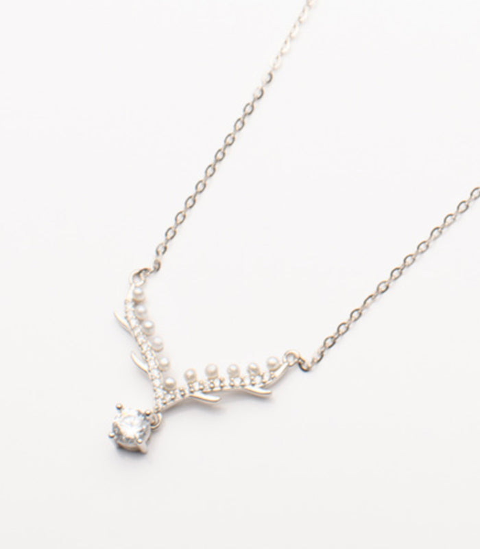 The Elegance Queen Necklace (Silver)
