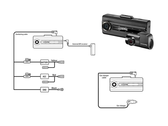 Thinkware DVR-C310S Dash Cam anteriore FULL HD 1080p Cmos Anteriore e 720P Post - TechSoundSystem.com