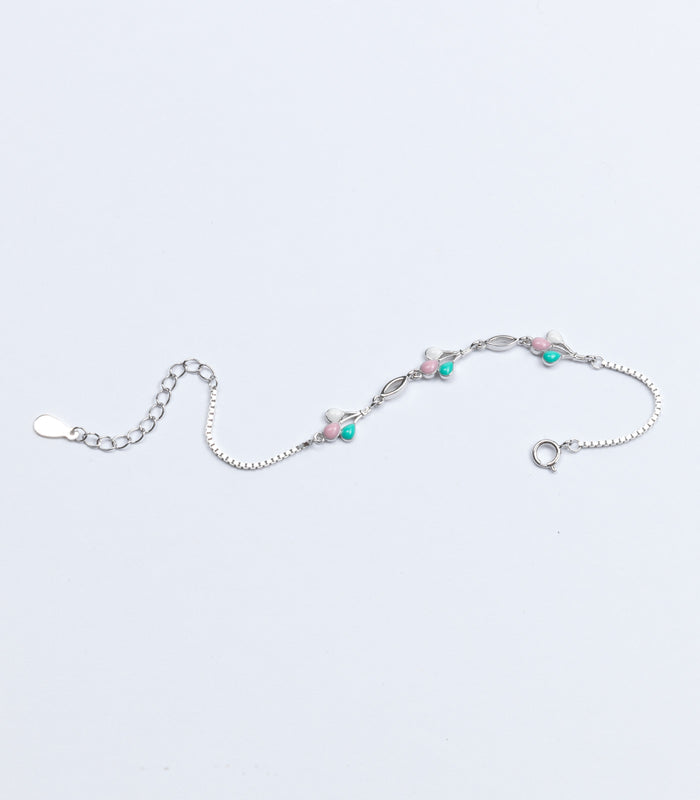 Tri Balloon Bracelet (Silver)