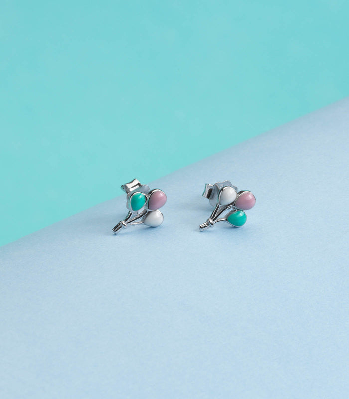 Tri Balloon Tops (Silver)
