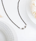 Triple Pearl Mangalsutra (Silver)