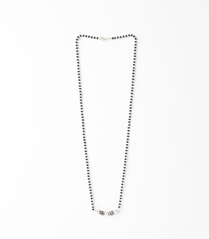 Triple Pearl Mangalsutra (Silver)
