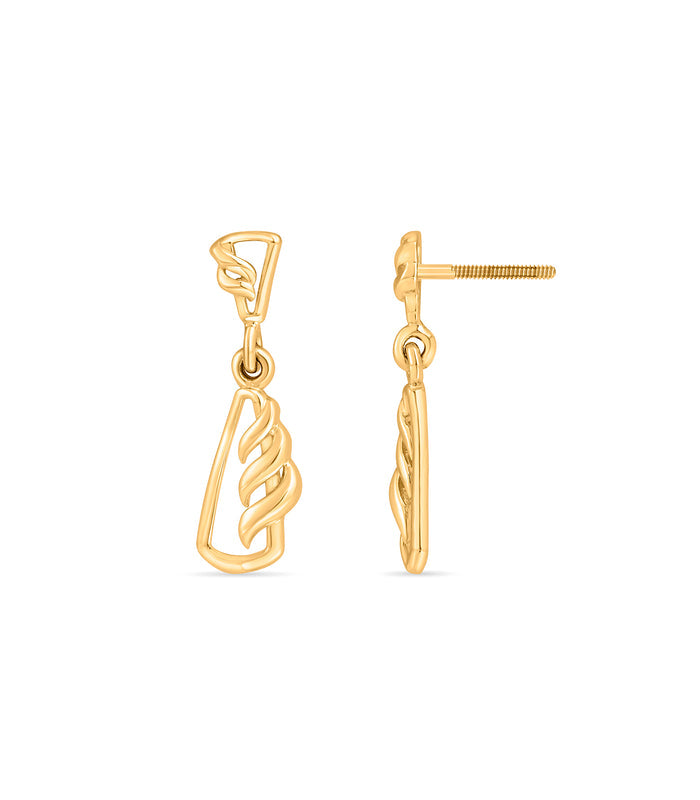 Twisted Weave Gold Tops