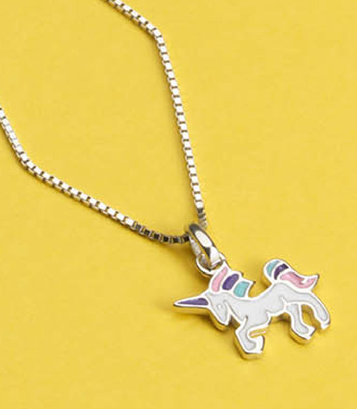 Unicorn Necklace (Silver)