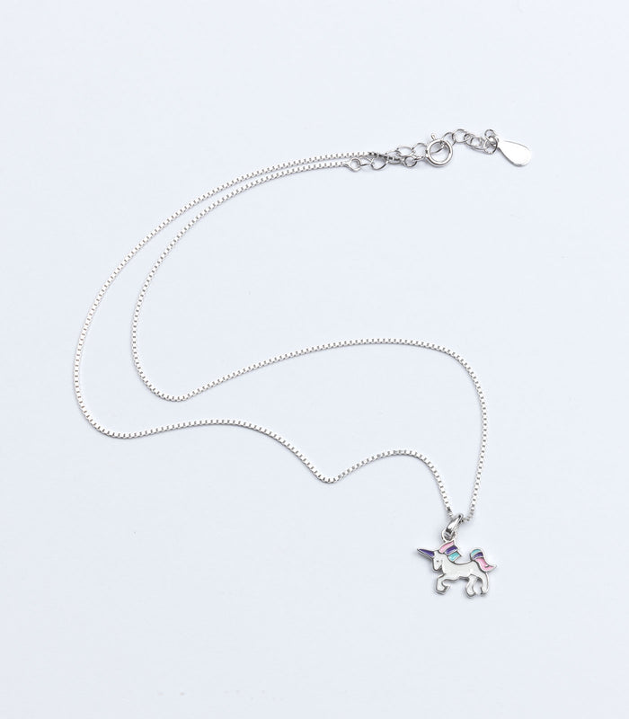 Unicorn Necklace (Silver)
