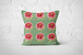 Verdigris Pattern Romance Outdoor Cushion