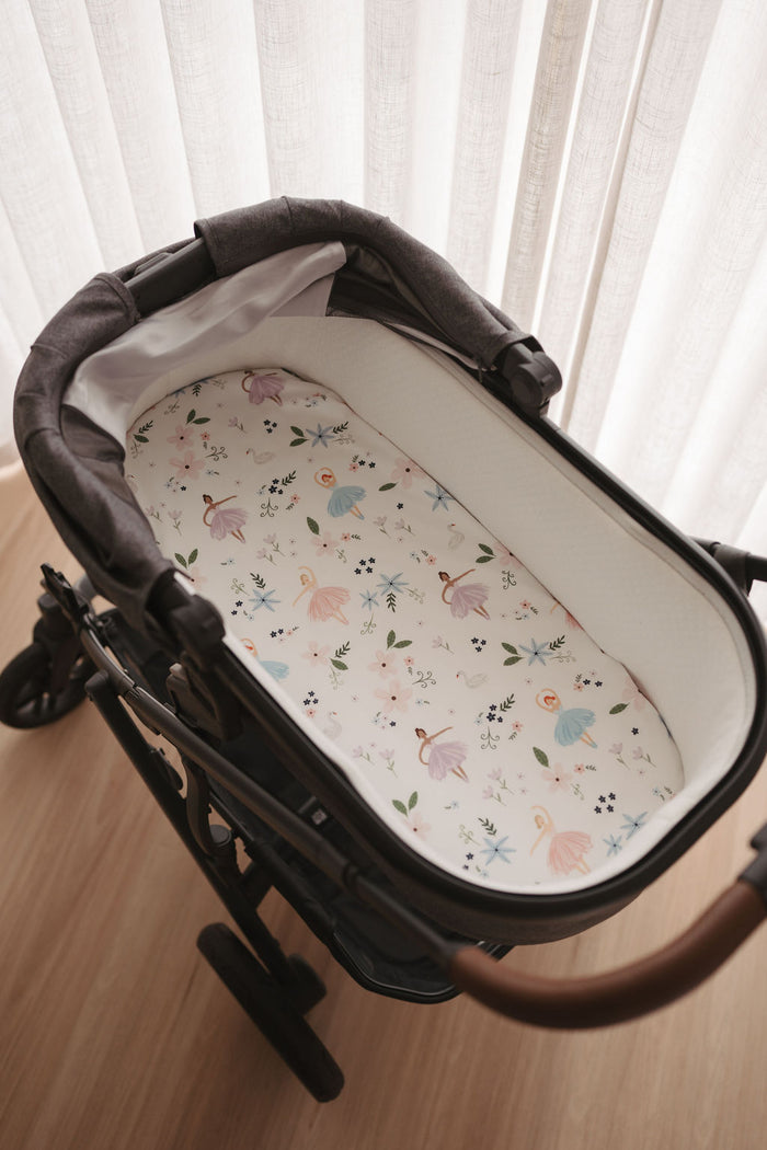 Waterproof Bassinet Fitted Sheet - Alaska