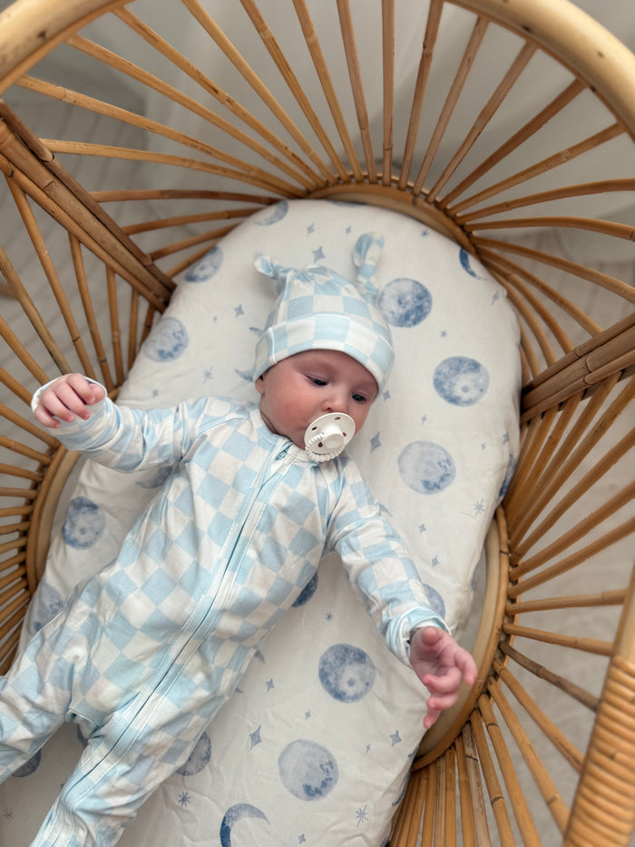 Waterproof Bassinet Fitted Sheet - Luka