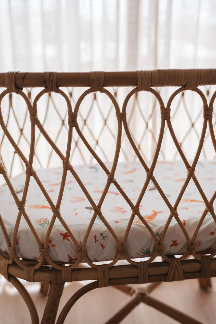 Waterproof Bassinet Fitted Sheet - Quinn