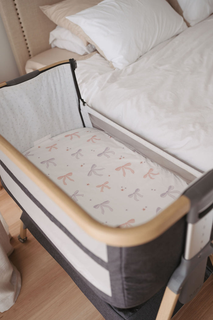 Waterproof Co Sleeper Fitted Sheet - Lottie