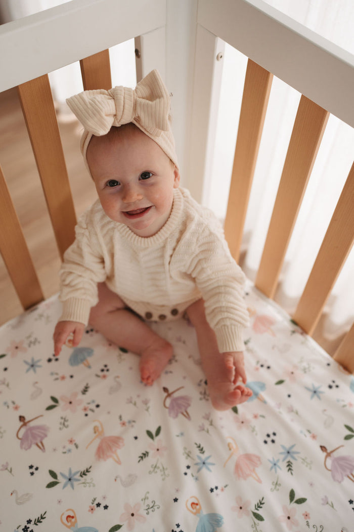 Waterproof Fitted Cot Sheet - Alaska
