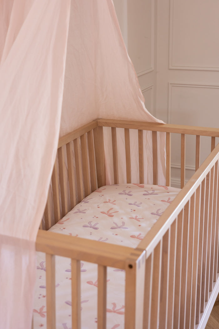 Waterproof Fitted Cot Sheet - Lottie