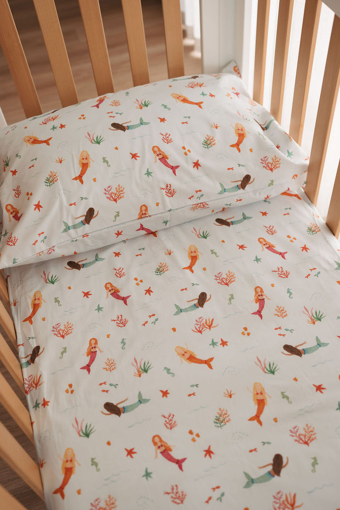 Waterproof Fitted Cot Sheet - Quinn