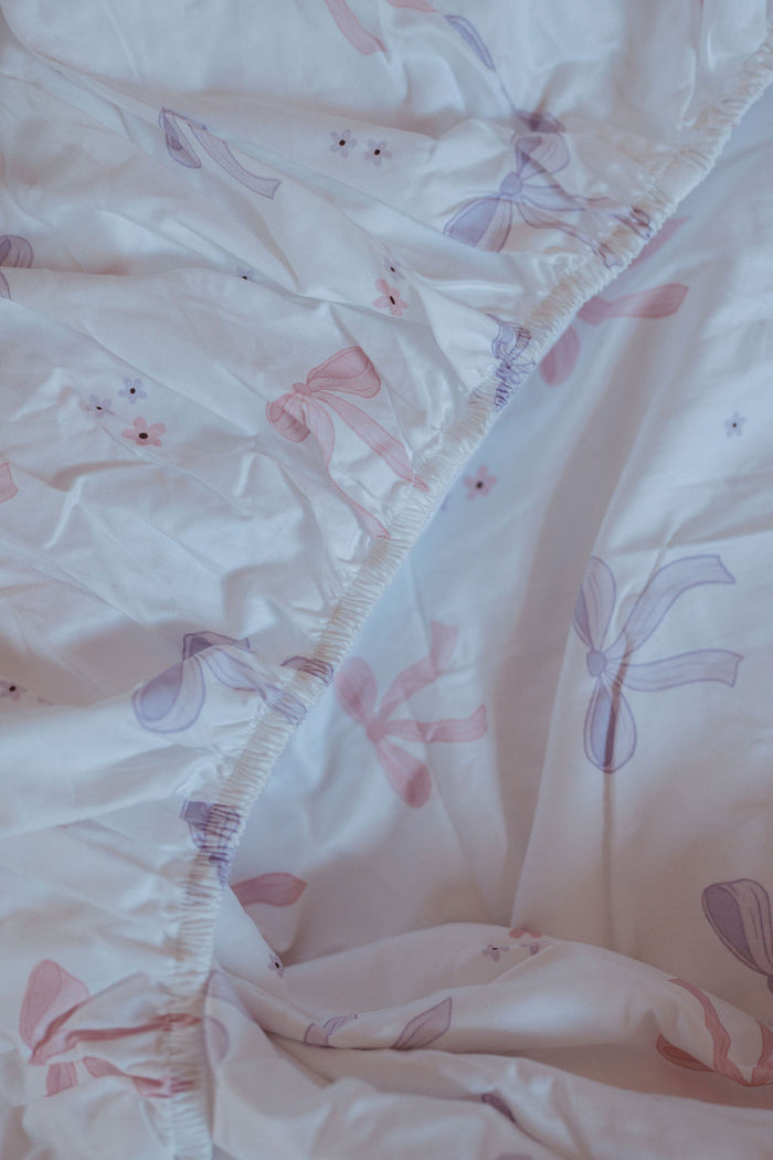 Waterproof King Single Fitted Sheet - Lottie
