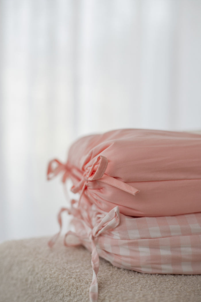 Waterproof King Single Fitted Sheet - Solid Pink